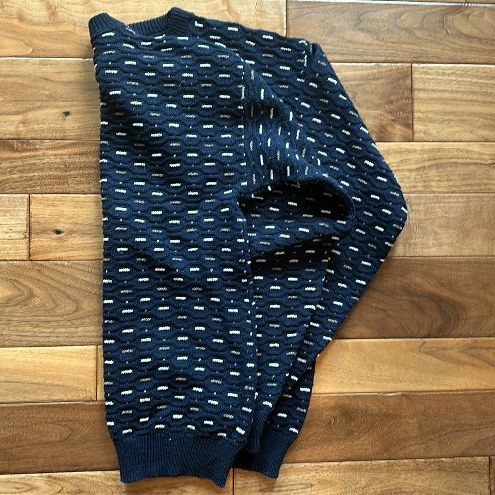 Vtg Croft & Barrow Abstract 3d Sweater - image 5